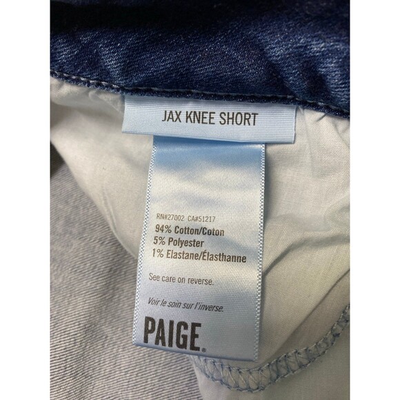 31 Paige Mid Rise Jax Knee Short Cuffed Shorts - Picture 4 of 4